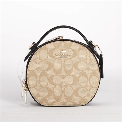 coach canteen crossbody signature.